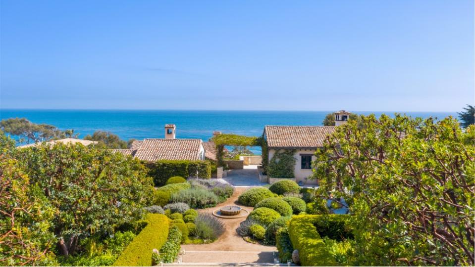 The Malibu property has unrivaled views over the Pacific Ocean. - Credit: Anthony Barcelo