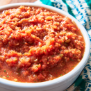 <p>A good, simple salsa is easy to make, but full of flavour. To make ours the most flavourful salsa ever, we use both cherry tomatoes and fresh off-the-vine tomatoes. We also roast some of the ingredients to intensify their flavours and make this salsa POP! </p><p>Get the <a href="https://www.delish.com/uk/cooking/a32570797/easy-homemade-salsa-recipe/" rel="nofollow noopener" target="_blank" data-ylk="slk:Classic Salsa;elm:context_link;itc:0;sec:content-canvas" class="link ">Classic Salsa</a> recipe.</p>