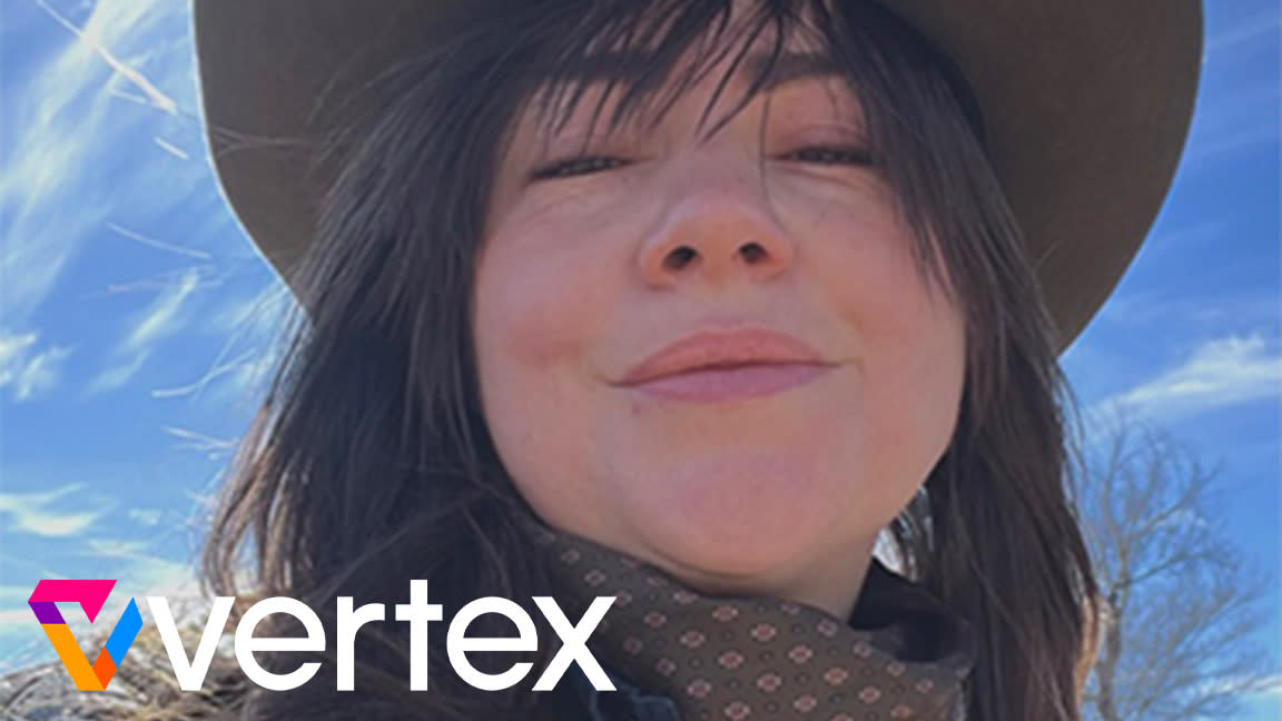  Brynn Metheney, Vertex 2024, a photo of a woman in a desert. 