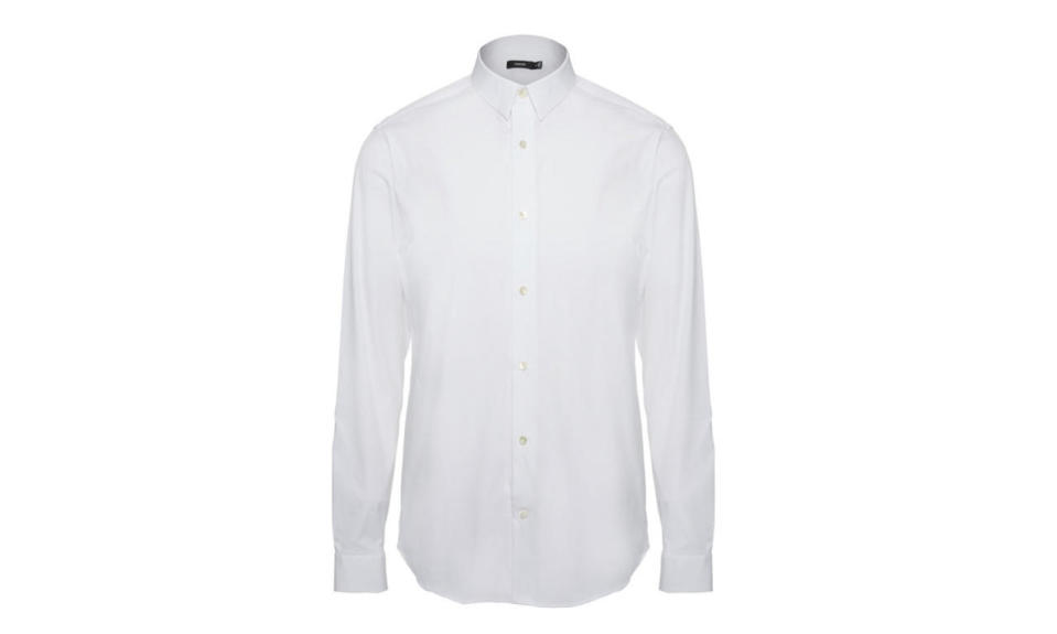 Vince Stretch Poplin Button Up 