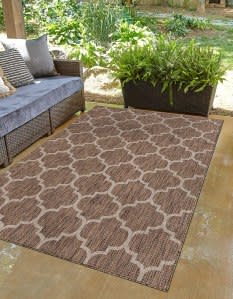 Unique Loom Trellis Collection Area Rug