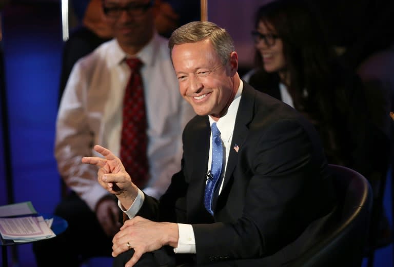 Democratic presidential candidate Martin O'Malley despite stage time with the other candidates, has made no substantial headway in polls and is seen by many as an also-ran