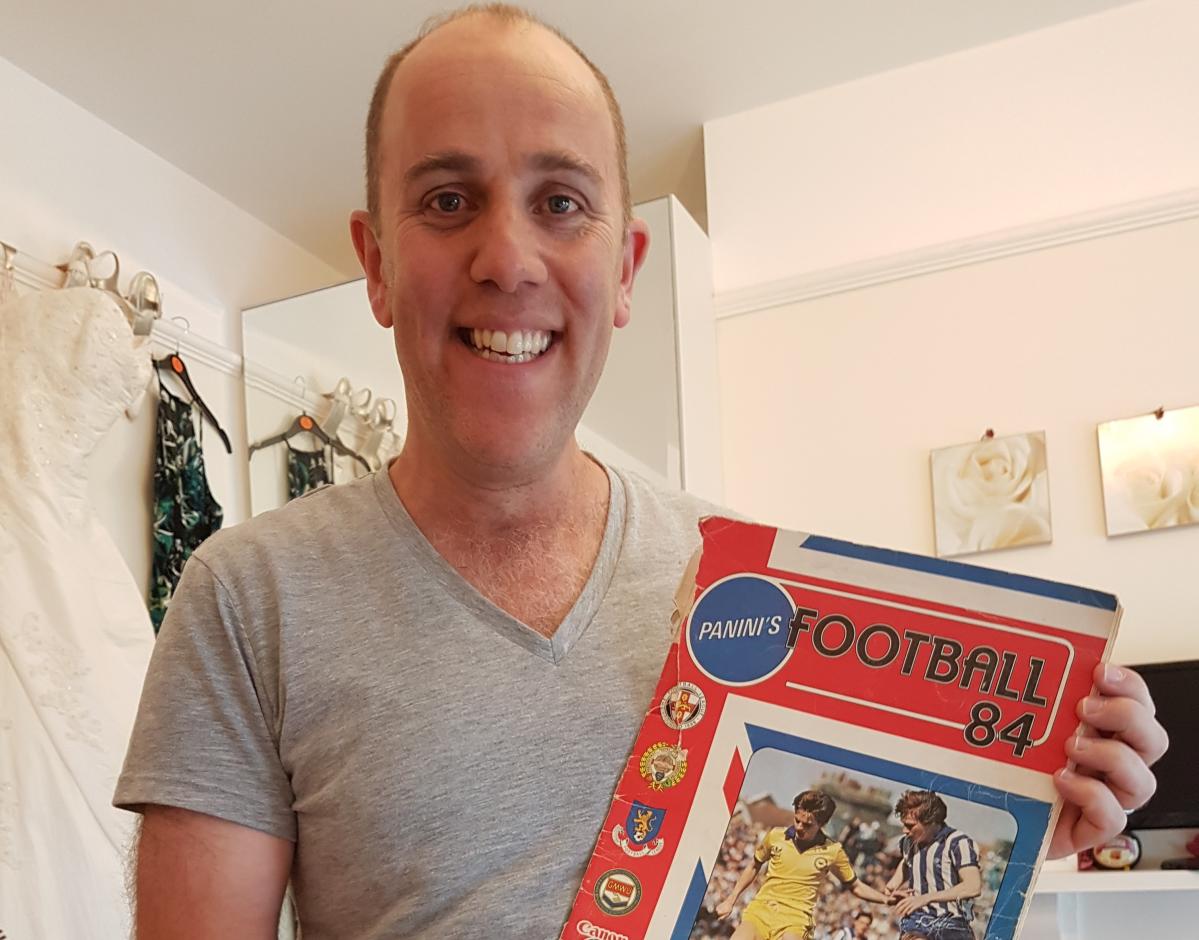 Panini's Football 84 Sticker Album Complete Set From 1984 Good Condition  and Wonderful Retro Gift Rare 