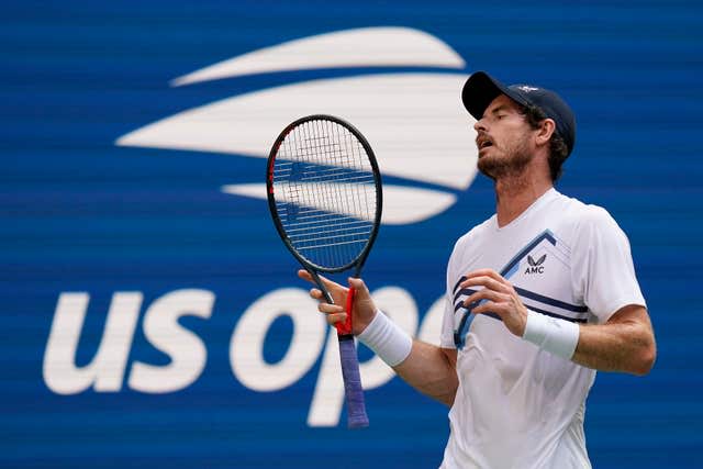 Andy Murray rued his missed opportunities against Dominik Koepfer (Seth Wenig/PA)