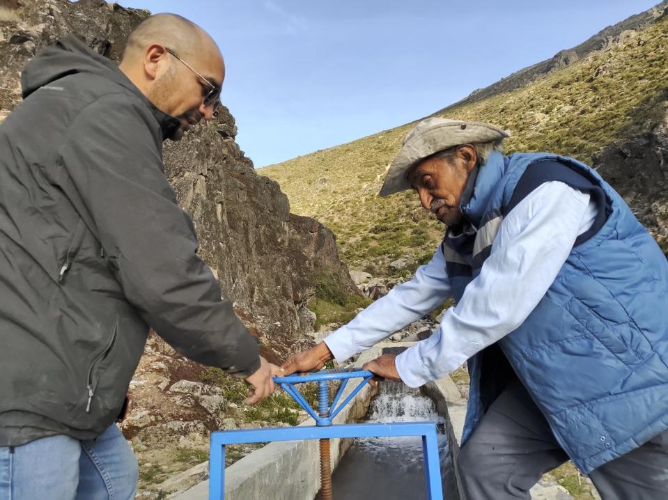 New canals built with the ancient techniques could last for more than 100 years (Practical Action)