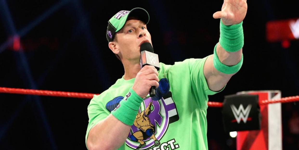 john cena on wwe raw reunion