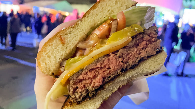 The burger joint classic burger at NYCWFF