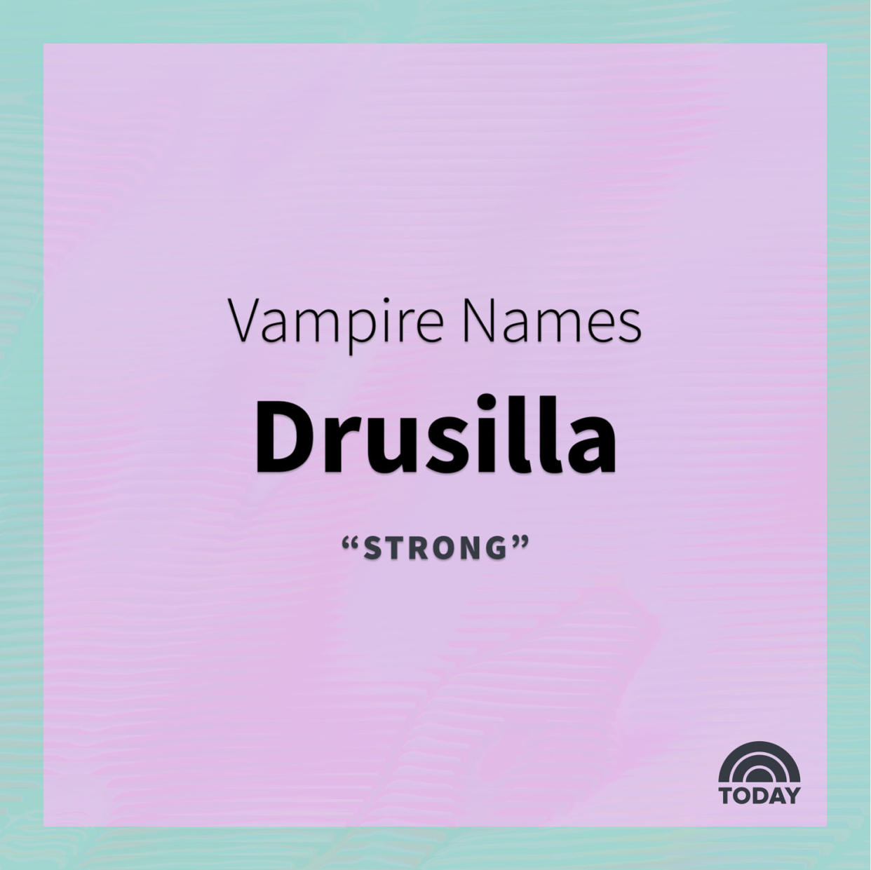 Vampire Names