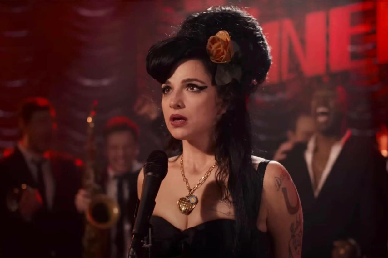 Marisa Abela as Amy Winehouse in Back To Black