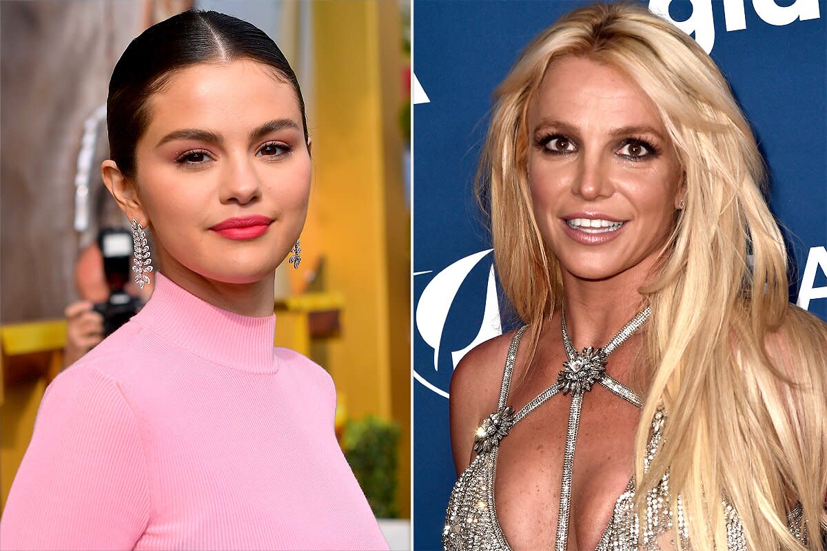 selena gomez, britney spears