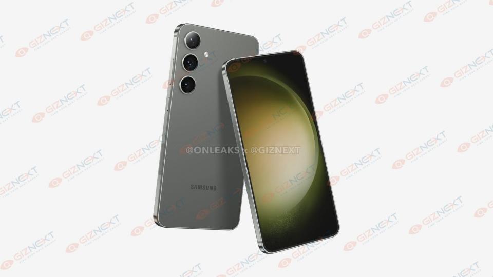 Galaxy S24 Plus renders