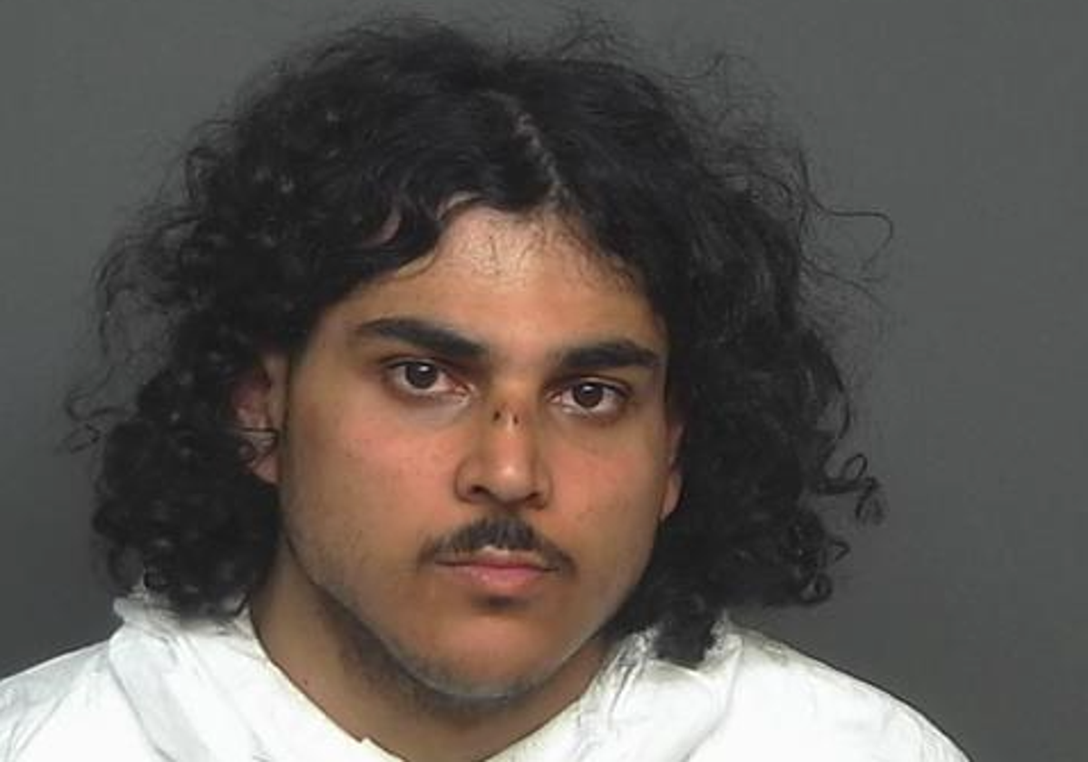 Raad Almansoori, 26, was arrested in Arizona after stabbing a woman and fleeing in a stolen car, police said  (Surprise Police Department)