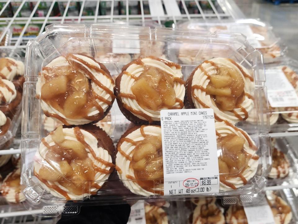 Apple pastries at Costco