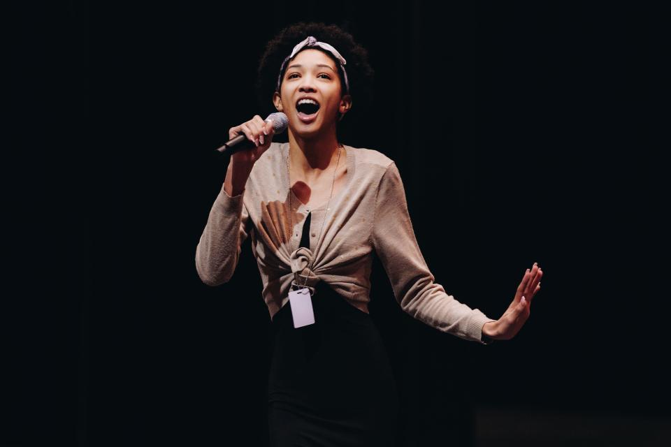 Elisha Rodriguez-Ford, 19, of Pennsauken will perform “I Could Have Danced All Night” from "My Fair Lady" at the Garden of Dreams Talent Show.