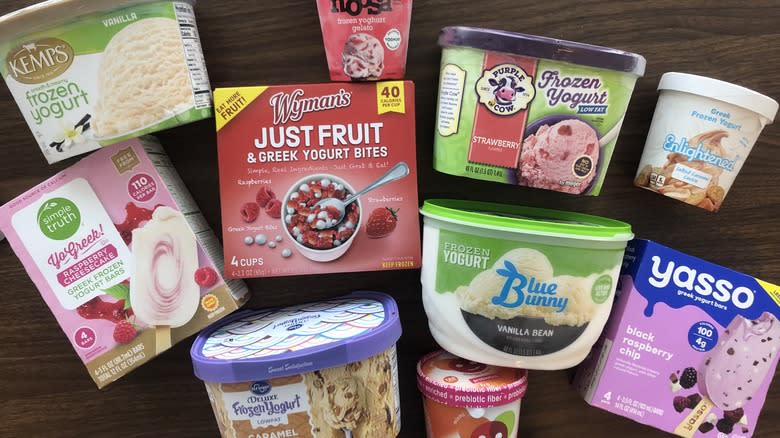 10 frozen yogurt brands