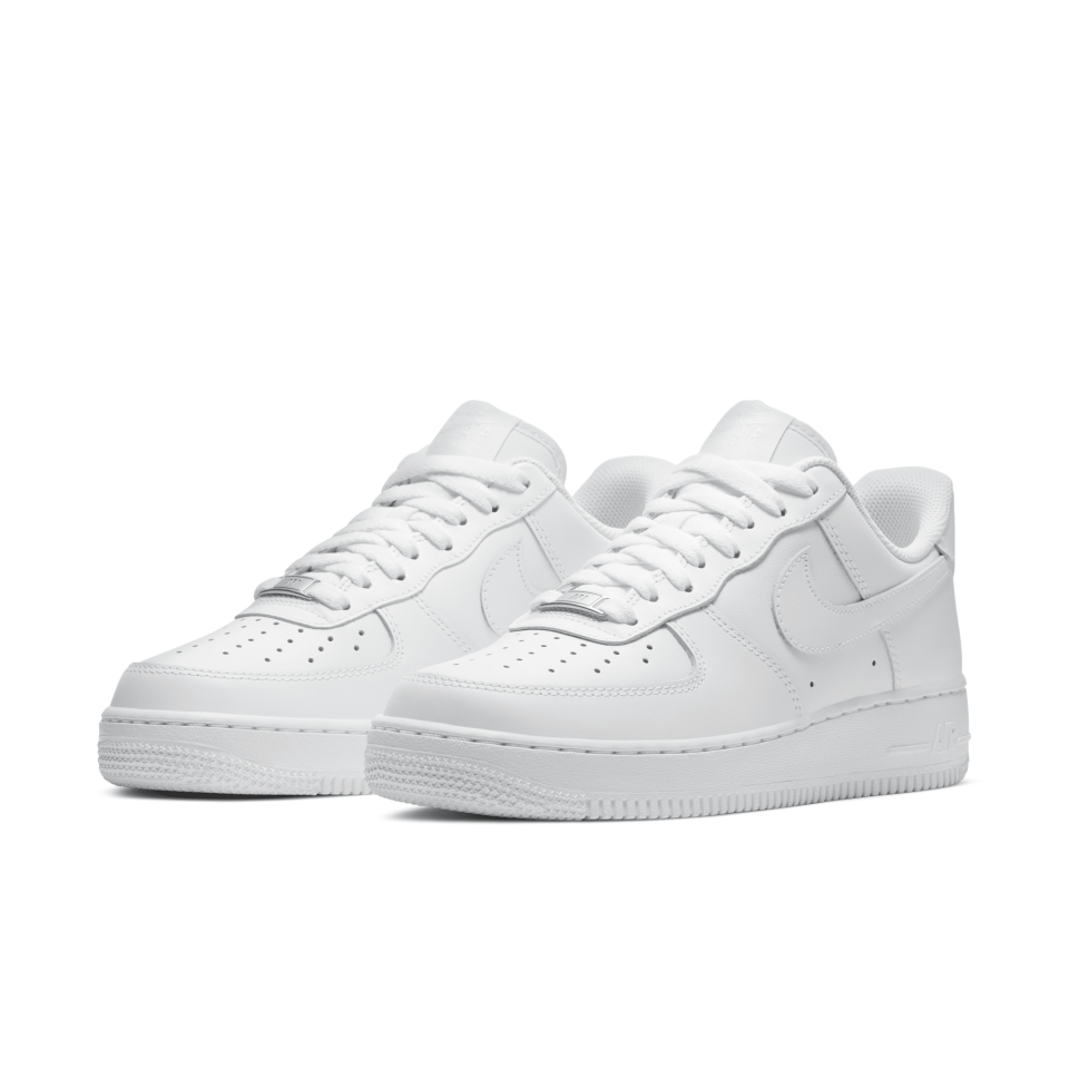 <p><a href="https://go.redirectingat.com?id=74968X1596630&url=https%3A%2F%2Fwww.nike.com%2Ft%2Fair-force-1-07-womens-shoes-b19lqD&sref=https%3A%2F%2Fwww.thepioneerwoman.com%2Ffashion-style%2Fg40515824%2Fbest-white-sneakers-for-women%2F" rel="nofollow noopener" target="_blank" data-ylk="slk:Shop Now;elm:context_link;itc:0;sec:content-canvas" class="link ">Shop Now</a></p><p>Nike Women's Air Force 1 '07 Shoes</p><p>nike.com</p><p>$115.00</p><span class="copyright">Nike</span>