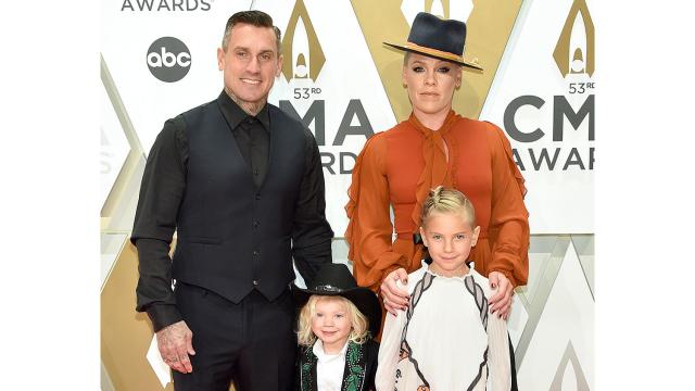 Carey Hart Shares Family Photo with Wife Pink and Their Kids