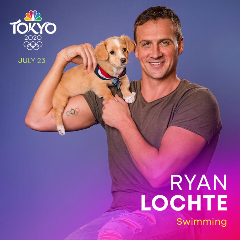 Athletes Training for the Tokyo Summer Olympics and Paralympics Pause to Cuddle Rescue Pets