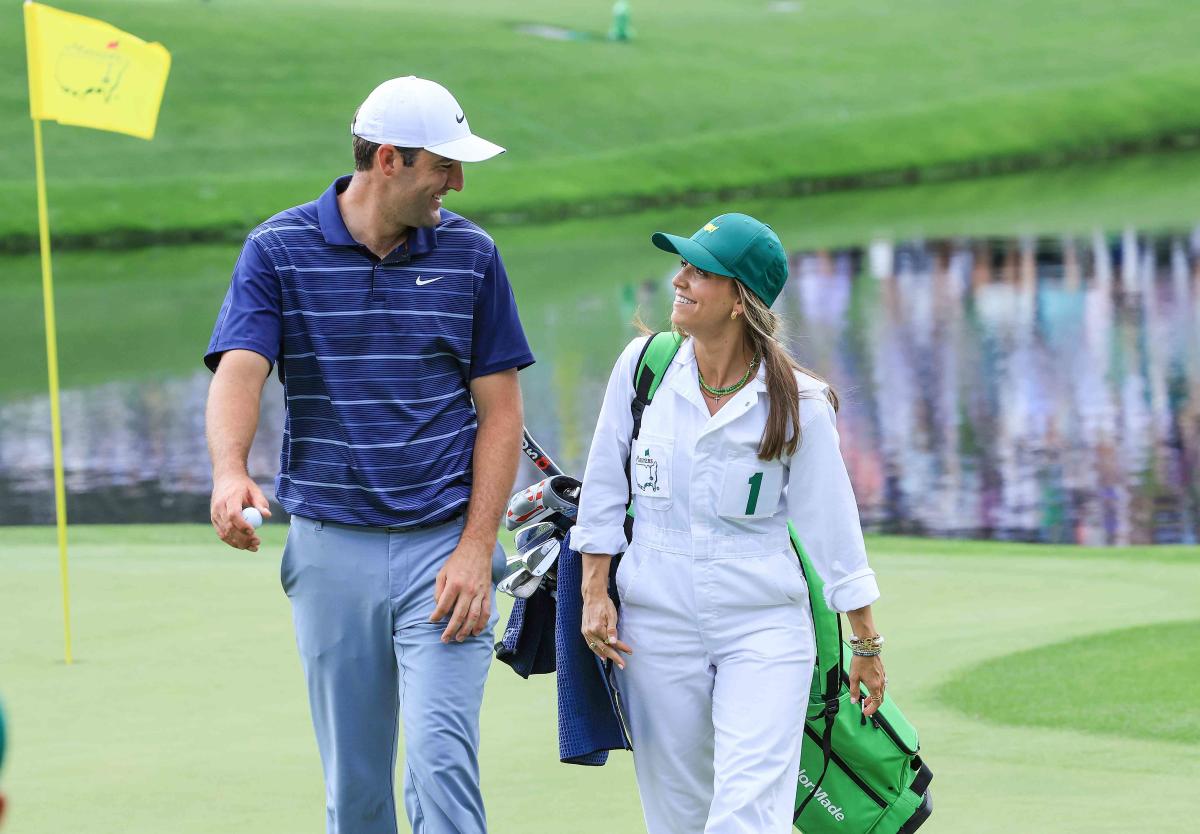 Scottie Scheffler’s Wife Meredith Stepped Into Role Of Caddie At The