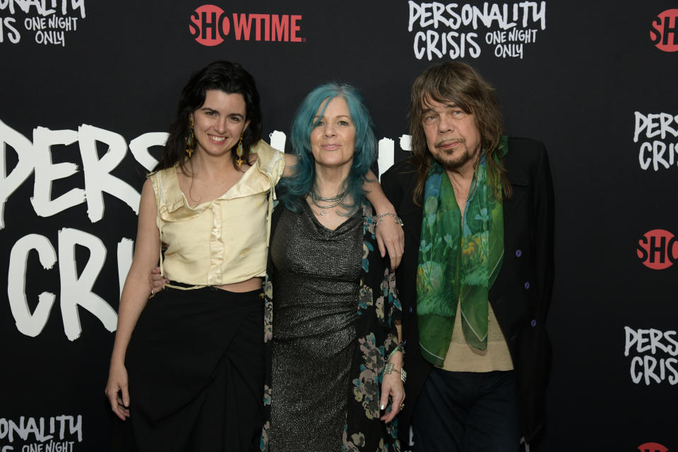 Leah Hennessey, executive producer Mara Hennessey, and David Johansen - Credit: Kristina Bumphrey/SHOWTIME