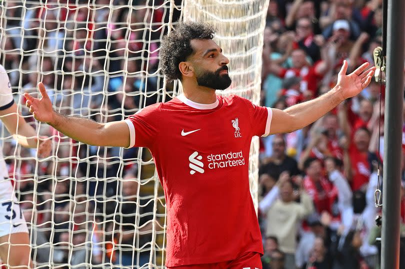 Liverpool forward Mohamed Salah was excellent against Spurs.