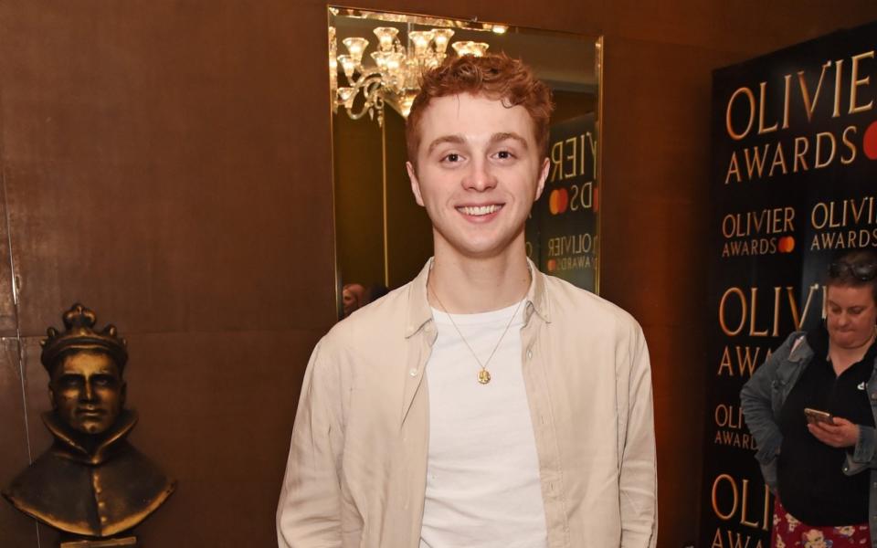 LONDON, ENGLAND - MARCH 13: Sam Tutty attends The Olivier Awards Special Recognition Nominees' Celebration at The May Fair Hotel on March 13, 2020 in London,  - David M. Benett/Getty Images