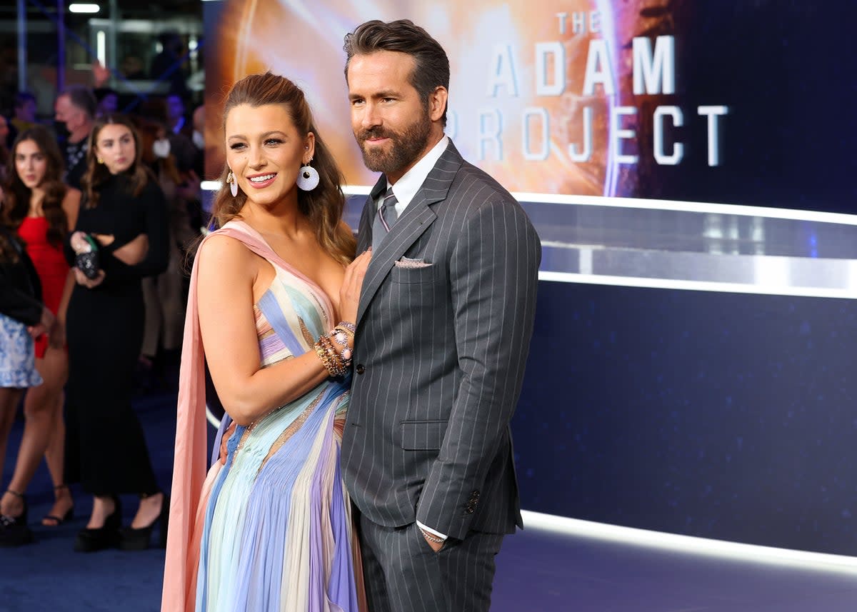 Blake Lively quips husband Ryan Reynolds is trying to get her ‘pregnant again’ (Getty Images for Netflix)