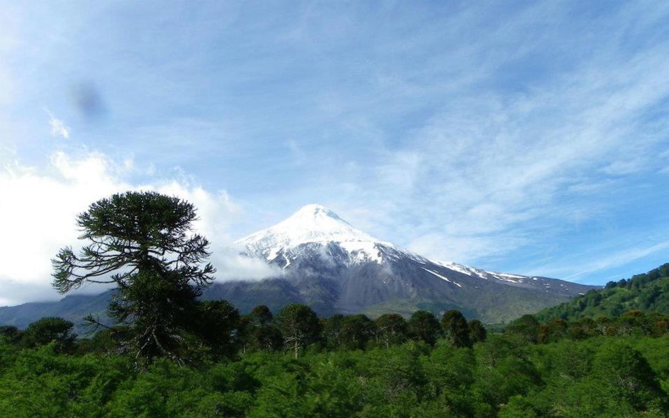 Volcan Lanin, which is also near Pucón - Credit: ALAMY