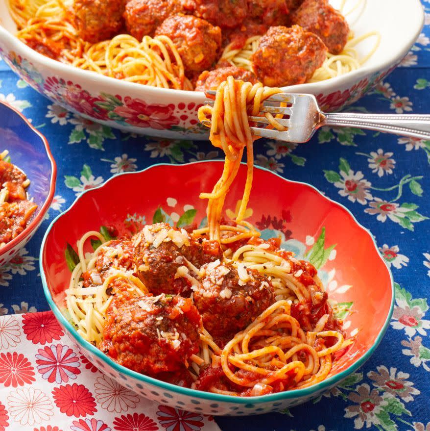 Spaghetti and Meatballs