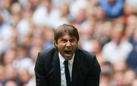 Conte turned Chelsea into title winners but soon fell out with the club's hierarchy - Credit: AFP