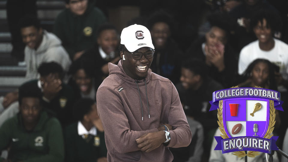 Nyckoles Harbor commits to the University of South Carolina on National Signing Day
Photo by Marvin Joseph/The Washington Post via Getty Images