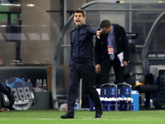 Cold hard reality hits Mauricio Pochettino after Tottenham's dispiriting loss to Inter Milan