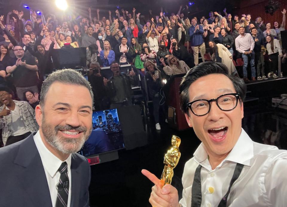 jimmy kimmel, ke huy quan