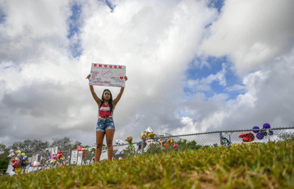 Students expressing anger over gun violence in the form of protests are being met with disciplinary action at some schools. (Photo: Getty Images)