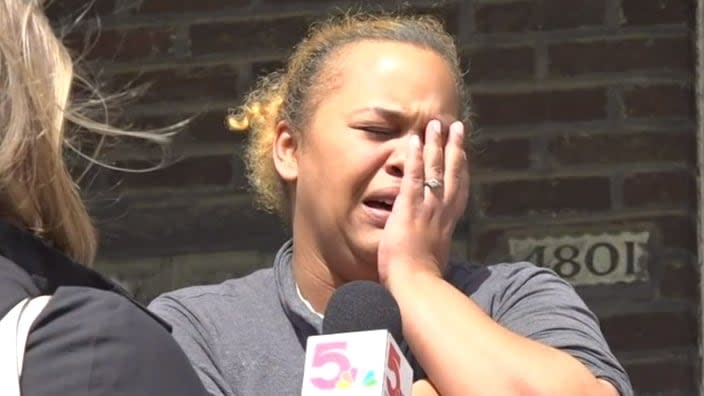 Shanise Harvey (above), the mother of 12-year-old Paris Harvey, says her daughter and nephew “were making a video, and [Paris] was playing with the gun, but it went off and hit him.” (Photo: Screenshot/ksdk.com)