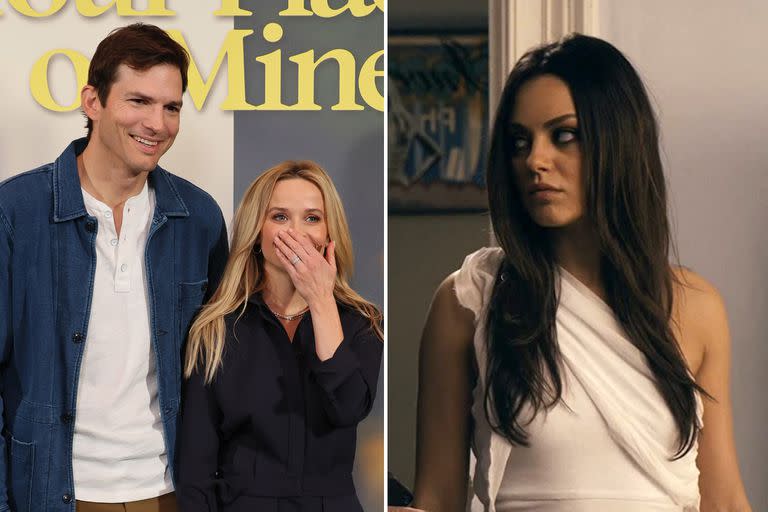 Las extrañas fotos de Reese Whiterspoon y Ashton Kutcher que llamaron la atención de Mila Kunis