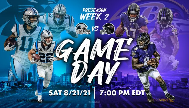 Ravens vs. Panthers preseason: How to watch, listen, and stream