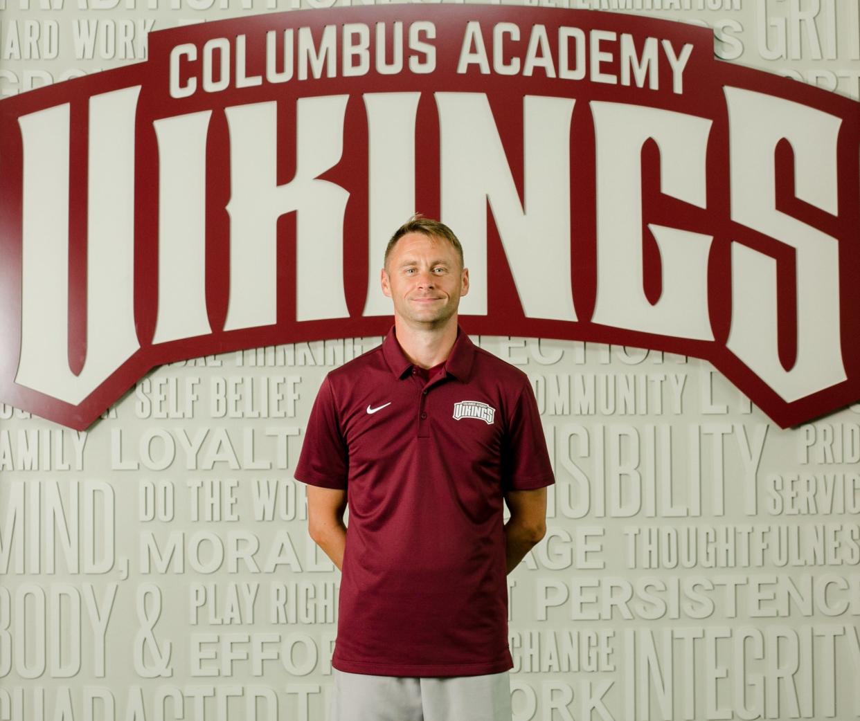 Brian Stutzman has been named Columbus Academy girls soccer coach.