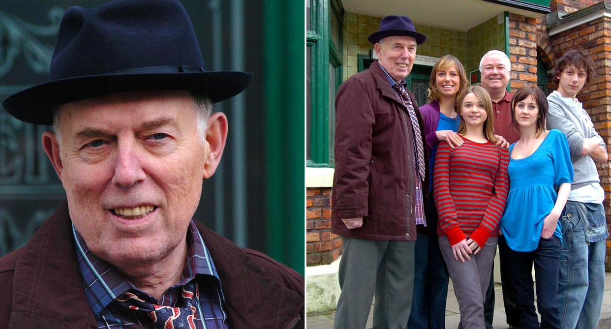 Rodney Litchfield in promotional stills for Coronation Street. (ITV/Getty)