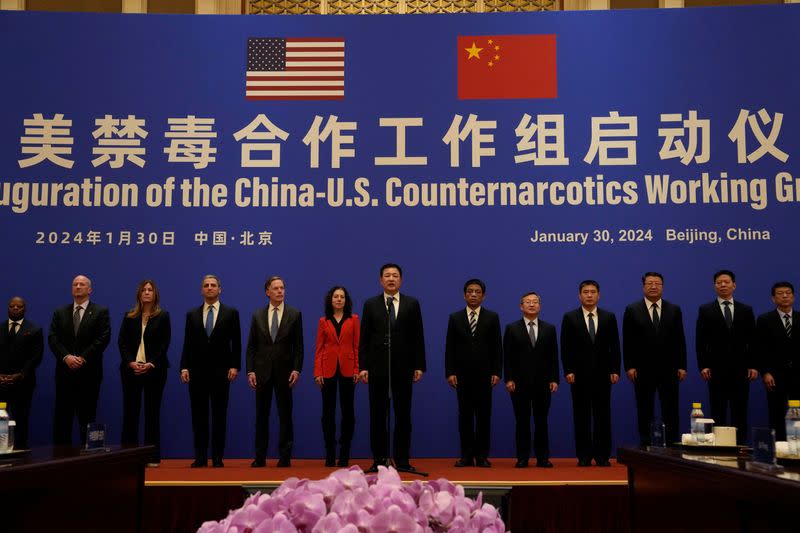 Interagency U.S. delegation visits China to launch the U.S.-China Counternarcotics Working Group