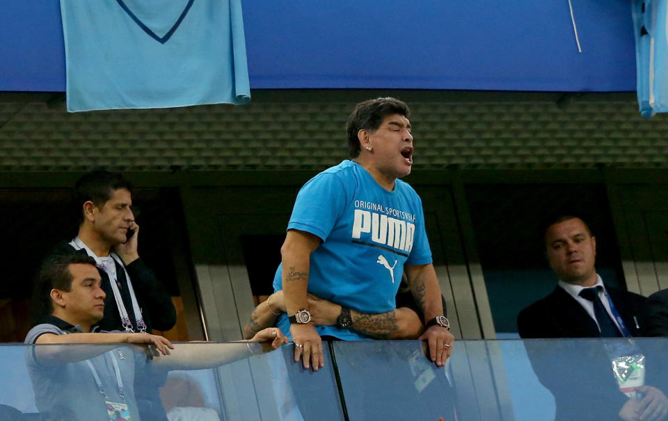 Diego Maradona.