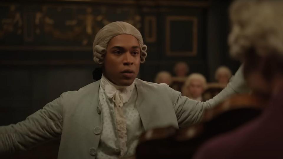 Kelvin Harrison Jr. as Joseph Bologne, Chevalier de Saint-Georges