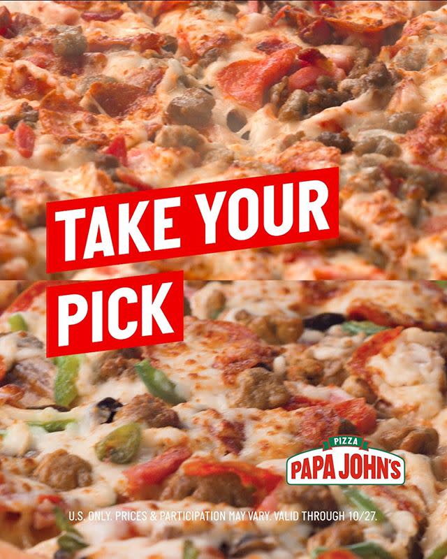 2) Papa John's