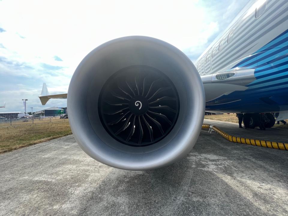 Boeing 737 MAX 10 test aircraft.