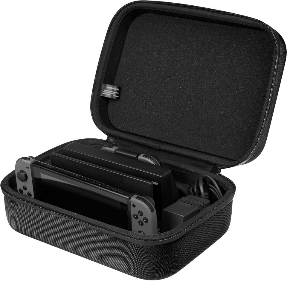<strong>Normally</strong>: $20<br /><strong>Sale</strong>: $10.43<br />Get it <a href="https://www.amazon.com/AmazonBasics-Travel-Storage-Case-Nintendo-Switch/dp/B072C9BVTW/?th=1" target="_blank">here</a>.&nbsp;