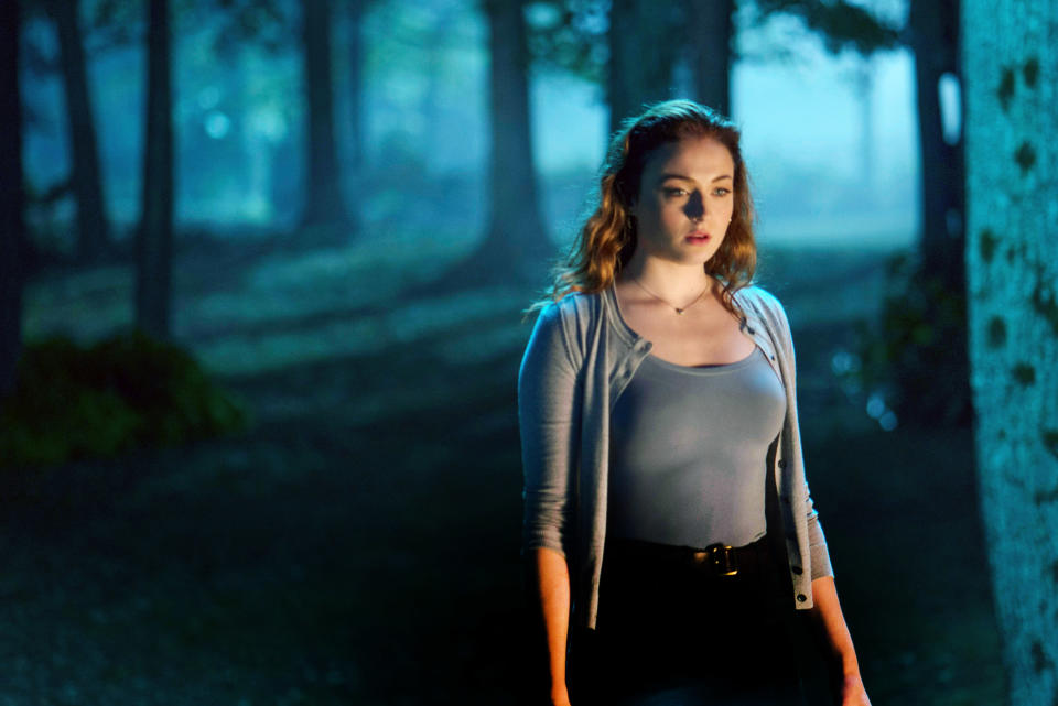 Sophie Turner as Jean Grey in 'Dark Phoenix' (Photo: Doane Gregory/ © Marvel / TM & copyright © Twentieth Century Fox Film Corp. All rights reserved. /courtesy Everett Collection)