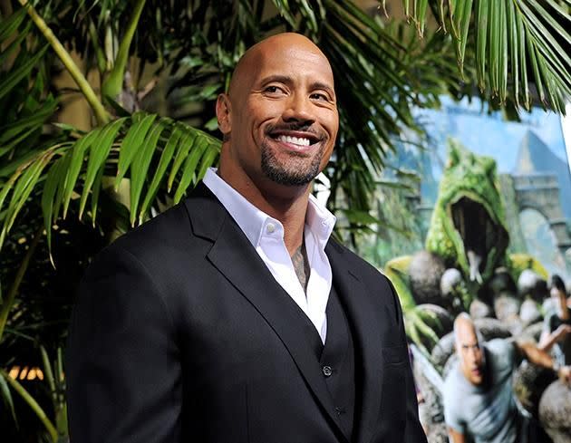 The Rock. Source: Getty