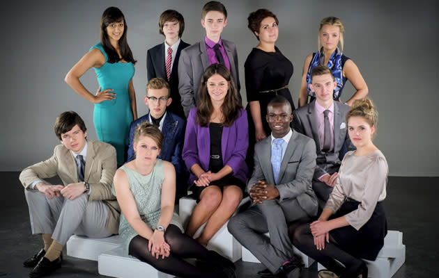 <b>Young Apprentice (Thu, 8pm, BBC1)</b><br>At school, I remember asking a full of himself, prefect kid if he liked another school spirit overachiever type. “I wouldn’t say I <i>like</i> ______,” he said. “But we respect each other’s achievements.” He was 15. This sort of terrifying self-confidence, and lack of self-awareness, would fit in nicely on the ‘Young Apprentice’, where a new crop of 12 ambitious little monsters are fighting like rats in a sack to get their hands on 25 grand of Lord Sugar’s hard-earned. They start off by trying to turn a quid by flogging second hand clothes, but the fun in the early rounds is earmarking the most preposterous little twerp, and my money is on David, who “is highly obsessed with wealth, power and omnipotence” and hopes that future generations will be studying him in history classes. Good luck with that, David. <b>Plus:</b> <a href="http://uk.omg.yahoo.com/gossip/the-juice/lord-sugar-unveils-young-apprentice-candidates-2012-feel-092115483.html" data-ylk="slk:More about the Young Apprentice on omg!;elm:context_link;itc:0;sec:content-canvas;outcm:mb_qualified_link;_E:mb_qualified_link;ct:story;" class="link  yahoo-link">More about the Young Apprentice on omg!</a>