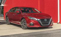 <p>People renting cars from Hertz will be comforted in knowing <a href="https://www.caranddriver.com/nissan/altima" rel="nofollow noopener" target="_blank" data-ylk="slk:the Nissan Altima;elm:context_link;itc:0;sec:content-canvas" class="link ">the Nissan Altima</a> earns the Top Safety Pick+ mark. Only the Altima's headlights earned less than a Good rating, as both the car's standard halogen-projector units, as well as its upgraded LED ones, were deemed merely Acceptable by IIHS.</p><p><a class="link " href="https://www.caranddriver.com/reviews/a27021737/2019-nissan-altima-reliability-maintenance/" rel="nofollow noopener" target="_blank" data-ylk="slk:ALTIMA TESTED;elm:context_link;itc:0;sec:content-canvas">ALTIMA TESTED</a> | <a class="link " href="https://www.caranddriver.com/nissan/altima" rel="nofollow noopener" target="_blank" data-ylk="slk:ALTIMA INFO;elm:context_link;itc:0;sec:content-canvas">ALTIMA INFO</a> | <a class="link " href="https://www.caranddriver.com/nissan/altima/specs" rel="nofollow noopener" target="_blank" data-ylk="slk:ALTIMA SPECS;elm:context_link;itc:0;sec:content-canvas">ALTIMA SPECS</a></p>