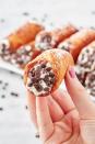 <p>That's right, you can cook the dough of this Italian favorite right in your air fryer! It will make the shell extra crisp when paired with the creamy filling.</p><p><em><a href="https://www.delish.com/cooking/recipe-ideas/a28626292/homemade-classic-cannoli-recipe/" rel="nofollow noopener" target="_blank" data-ylk="slk:Get the recipe from Delish »;elm:context_link;itc:0;sec:content-canvas" class="link ">Get the recipe from Delish »</a></em></p>